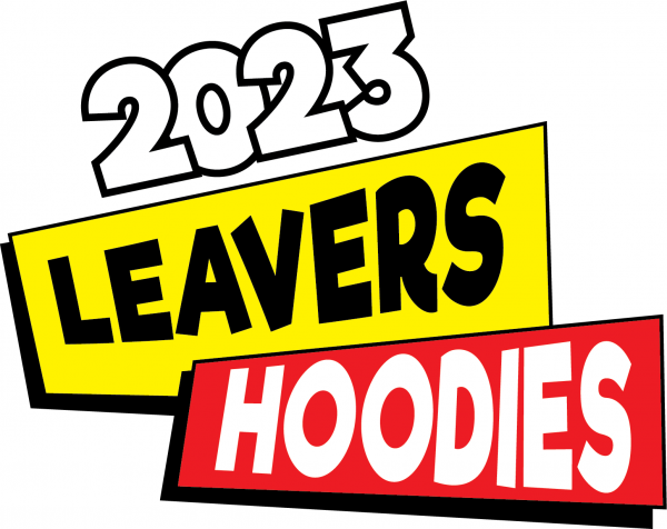 2023 leavers hoode logo